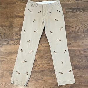 Vintage Ralph Lauren Pants with embroidered mallards